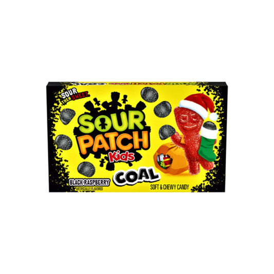 Sour Patch Kids Coal Christmas Theatre Box (88g) - America