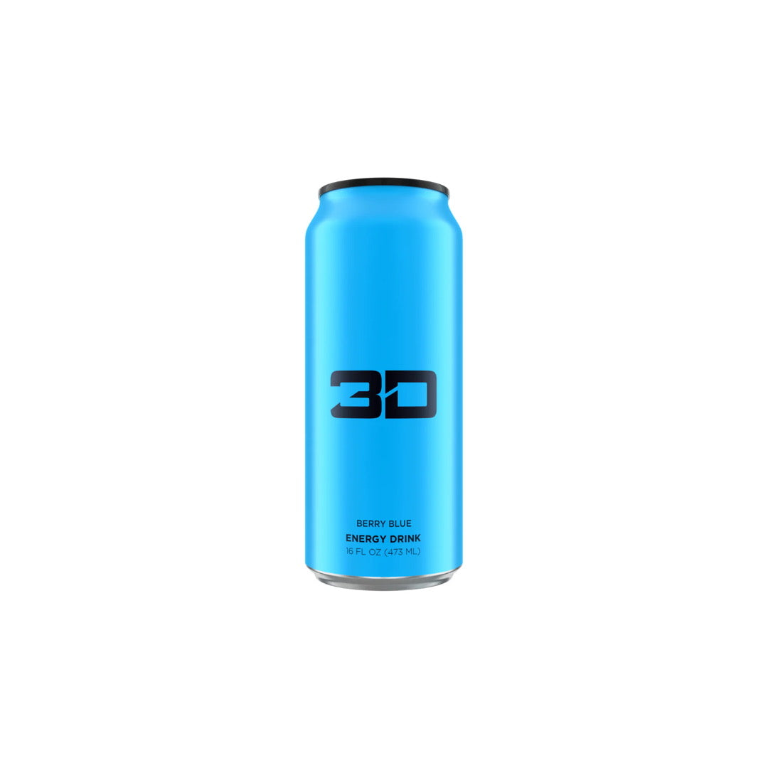 3D Energy Can Berry (473ml) - America