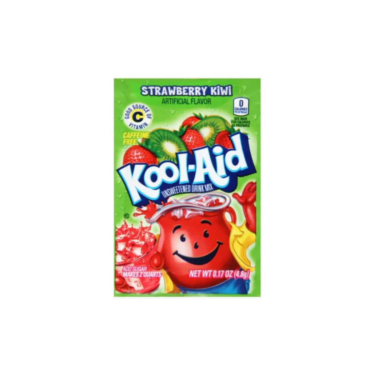 Kool - Aid 2QT Strawberry Kiwi Drink Mix Sachet (6.5g) - America