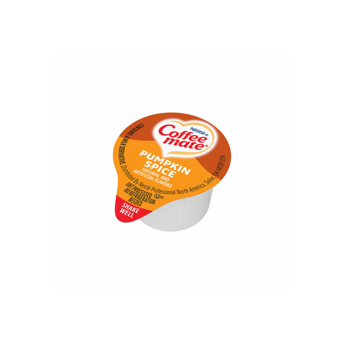 Coffee-Mate Pumpkin Spice Single Serve Pod Liquid Creamer - America