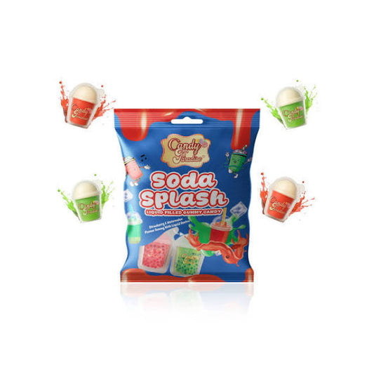 Candy Paradise Soda Splash Strawberry Watermelon Peg Bag (72g) - America