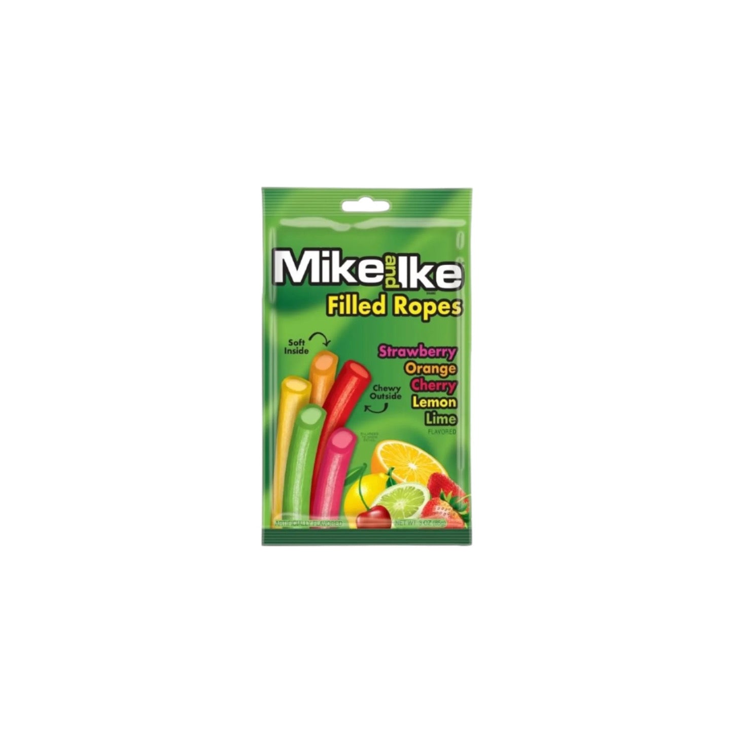 Mike & Ike Filled Ropes (85g) - America