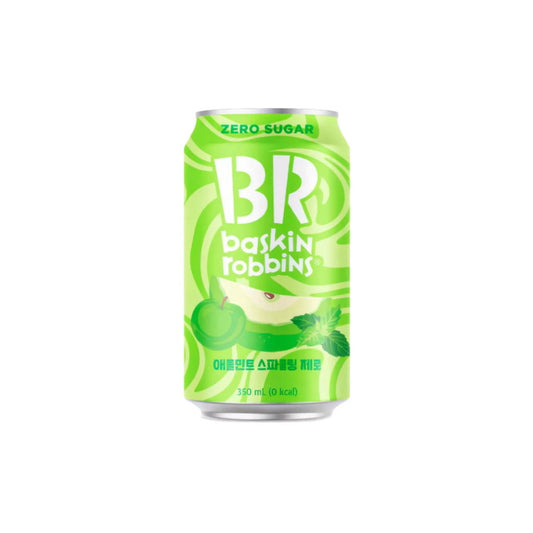 Baskin Robbins Apple Mint Sparkling Zero Sugar (350ml) - Korea