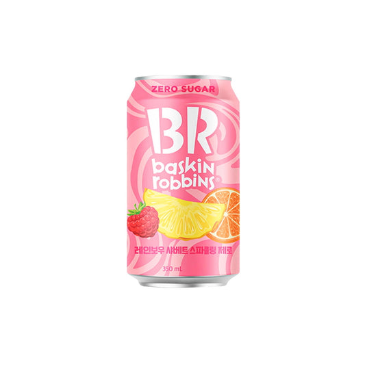 Baskin Robbins Rainbow Sherbet Sparkling Zero (350ml) - Korea