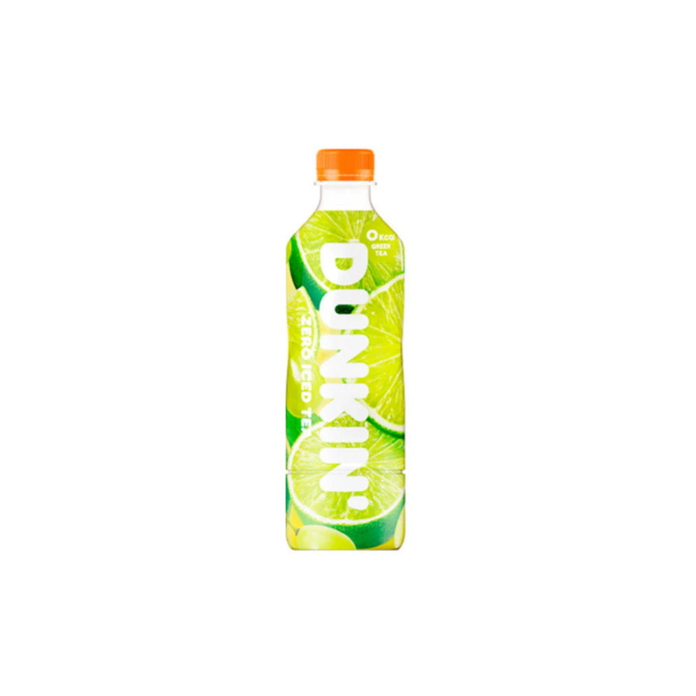 DUNKIN Zero Iced Tea Shine & Lime (500ml) - Korea