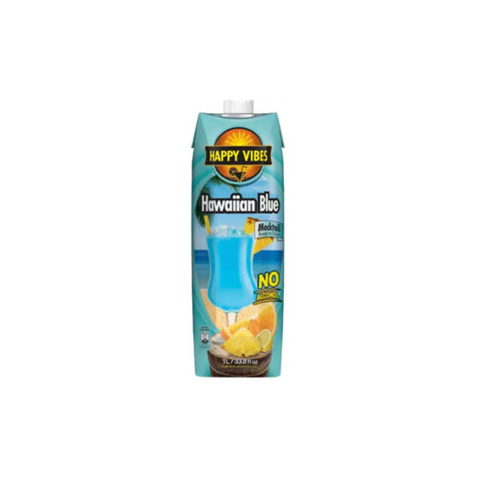 Happy Vibes Mocktail Hawaiian Blue (1ltr) - America