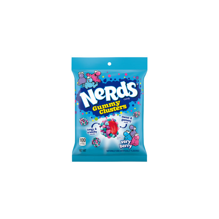 Nerds Gummy Clusters Very Berry (85g) - America