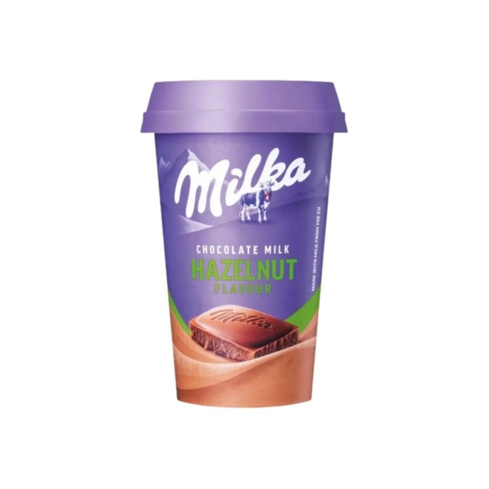 Milka Hazelnut Chocolate Milk Cup (220ml) - Poland