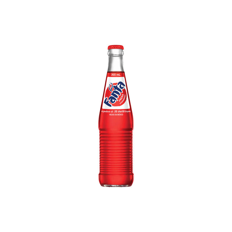 Mexican Fanta Strawberry (355ml) - Mexico