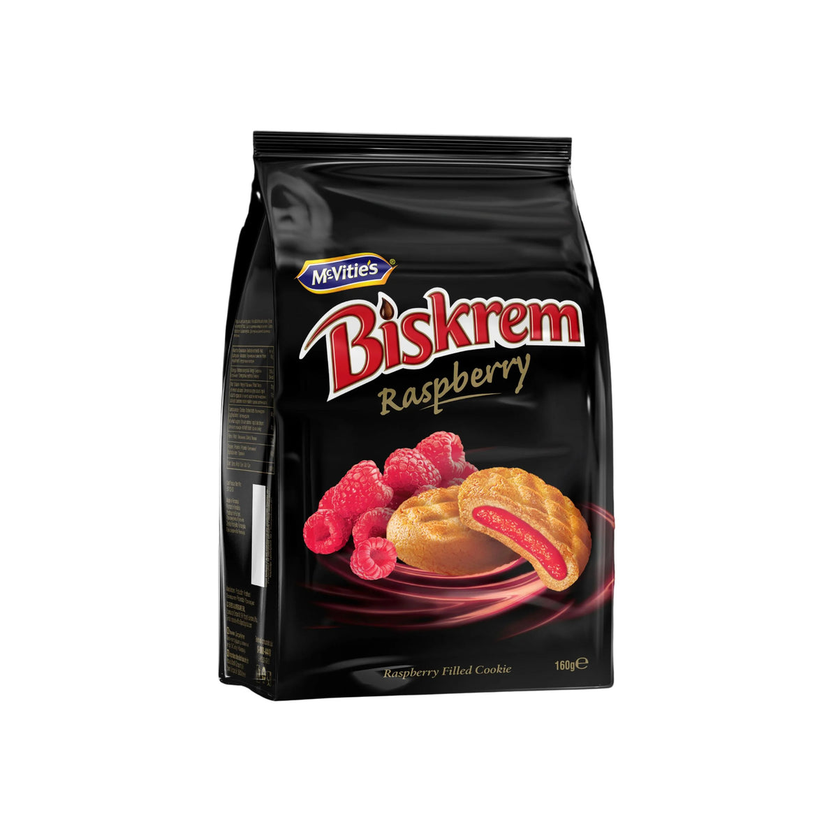 McVitie’s Biskrem Raspberry Filled Cookies (160g) - EU