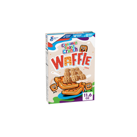 General Mills Cinnamon Toast Crunch Waffle Cereal (328g) - America