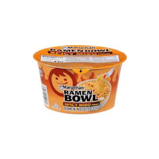 Maruchan Spicy Miso Ramen Noodle Soup Bowl (96g) - America