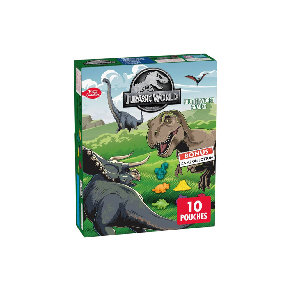 Betty Crocker Jurassic World Fruit Snacks 10-Pack (226g) - America