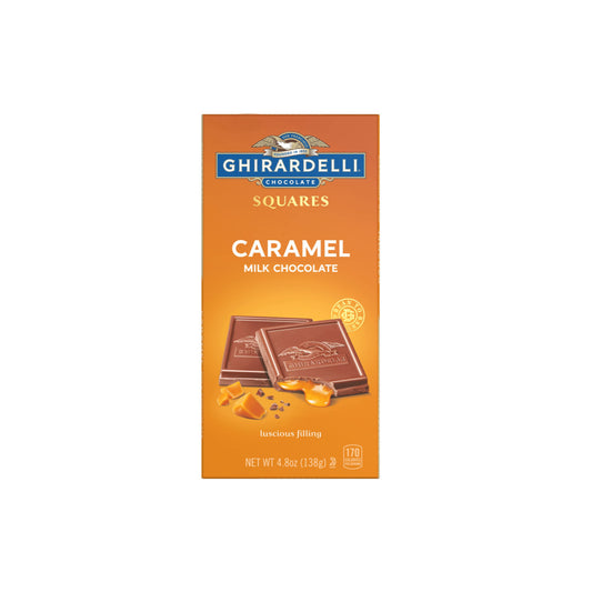 Ghirardelli Squares Caramel Milk Chocolate (138g) - America