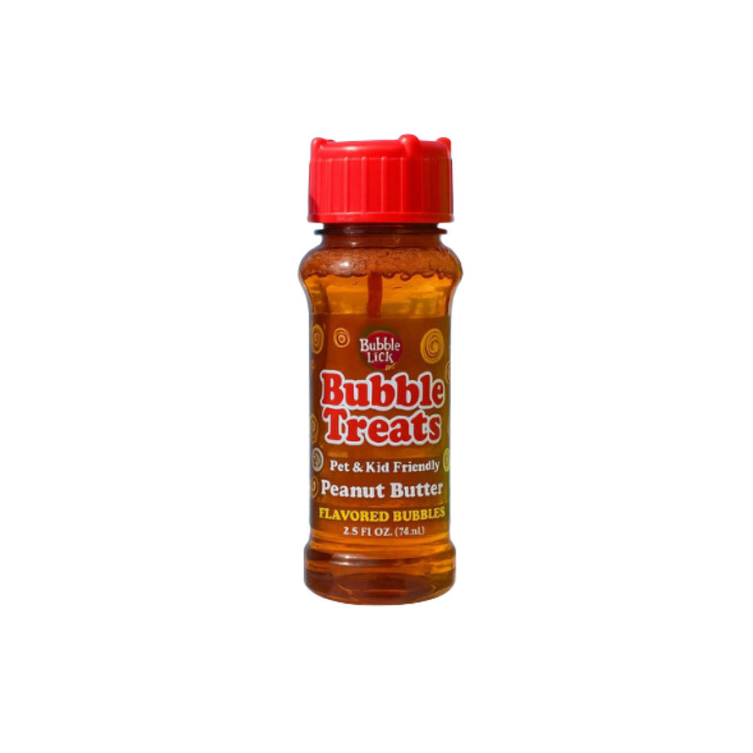 Bubble Lick Bubble Treats Peanut Butter Flavored Bubbles (74ml) - America