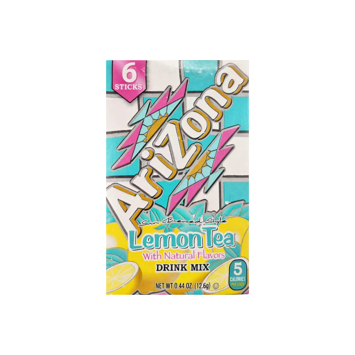 AriZona Lemon Tea Drink Mix 6-Pack (12.6g) - America