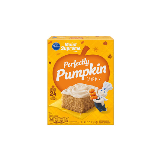 Pillsbury Perfectly Pumpkin Cake Mix (432g) - America