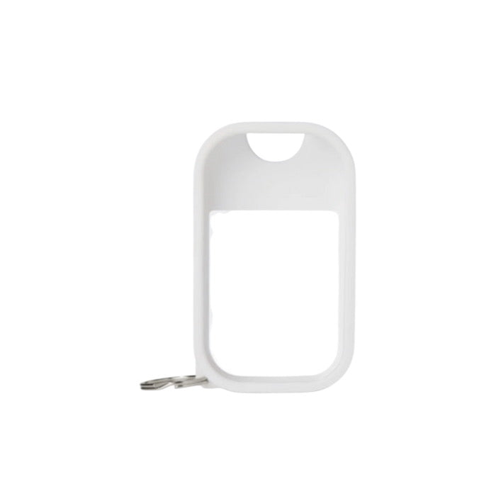 Touchland Mist Icy White Silicone Case with Keyring (Compatible with 30ml Touchland) - America