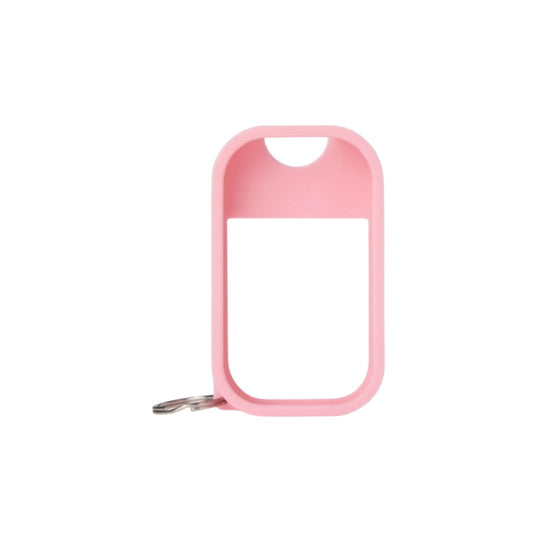 Touchland Mist Bubblegum Pink Silicone Case with Keyring (Compatible with 30ml Touchland) - America