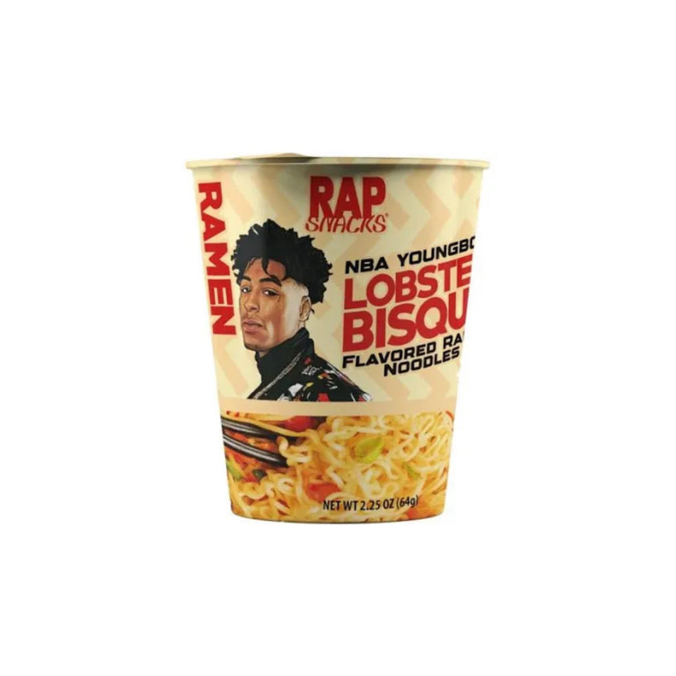 Rap Snacks Lobster Bisque
Flavoured Ramen Noodles (64g) - America