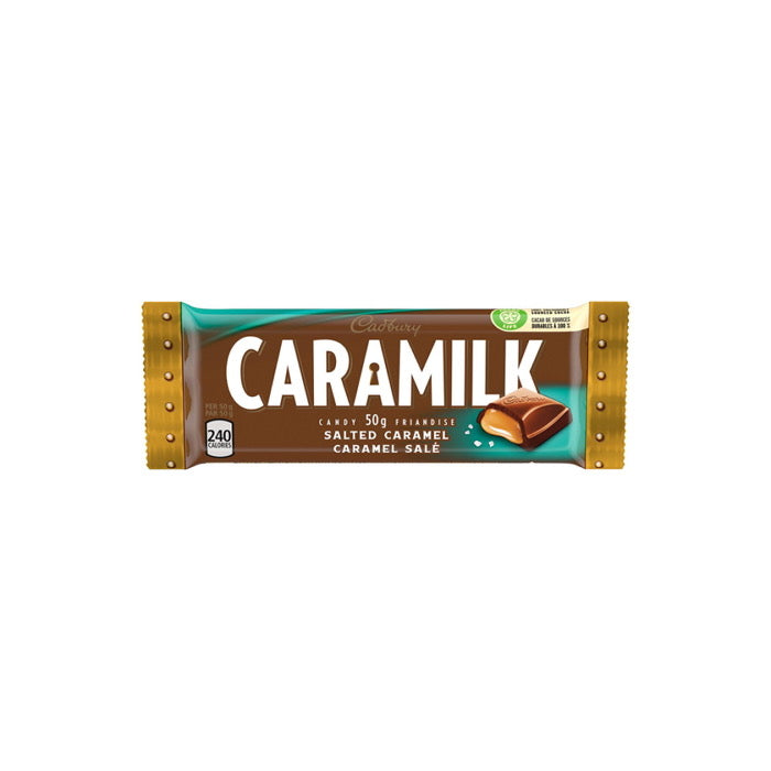 Cadbury Caramilk Salted Caramel Chocolate Bar (50g) - Canada