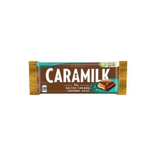 Cadbury Caramilk Salted Caramel Chocolate Bar (50g) - Canada
