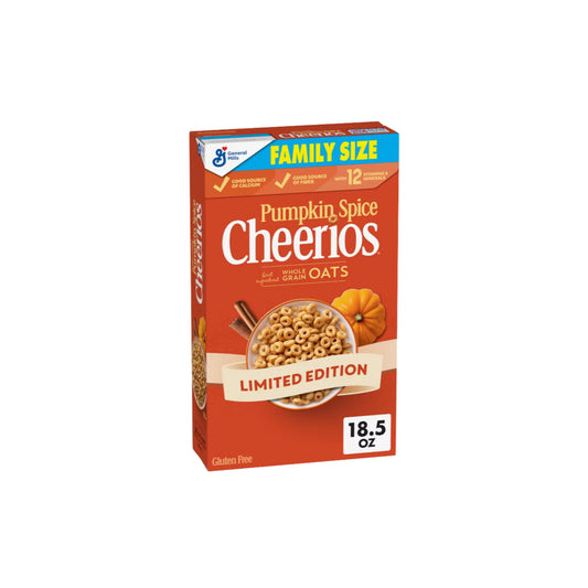 General Mills Pumpkin Spice Cheerios Limited Edition (524g) - America