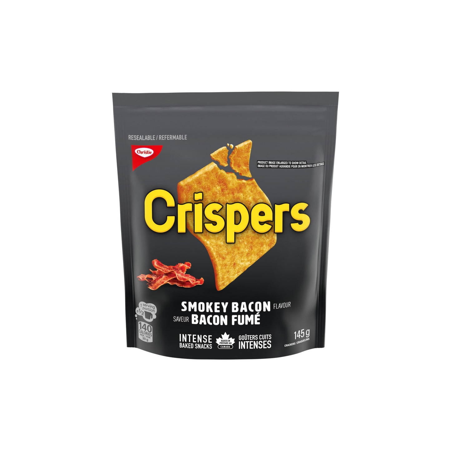 Christie Crispers Smokey Bacon Crackers (145g) - Canada