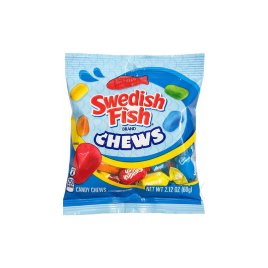 Swedish Fish Candy Chews Peg Bag (60g) - America