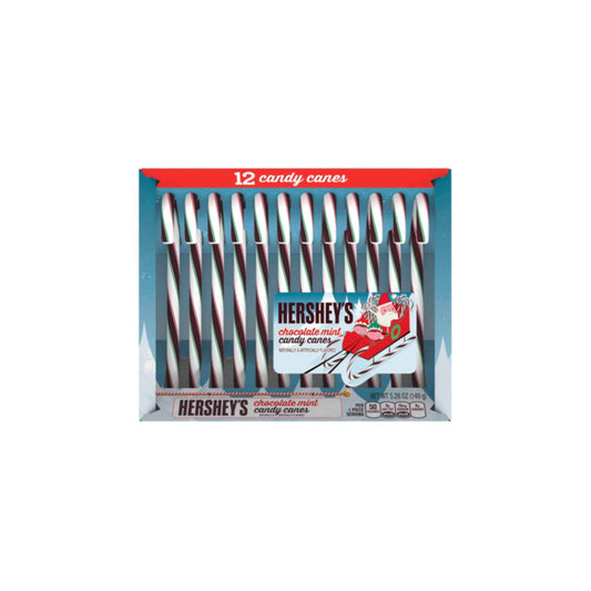 Hershey's Chocolate Mint Candy Canes (149g) - America