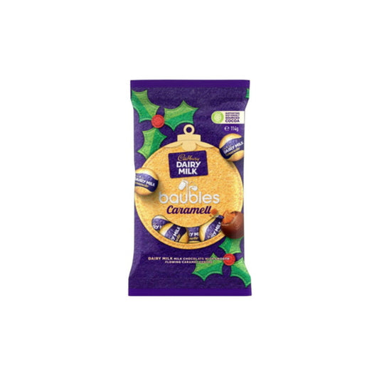Cadbury Dairy Milk Chocolate Caramello Baubles (114g) - Australia
