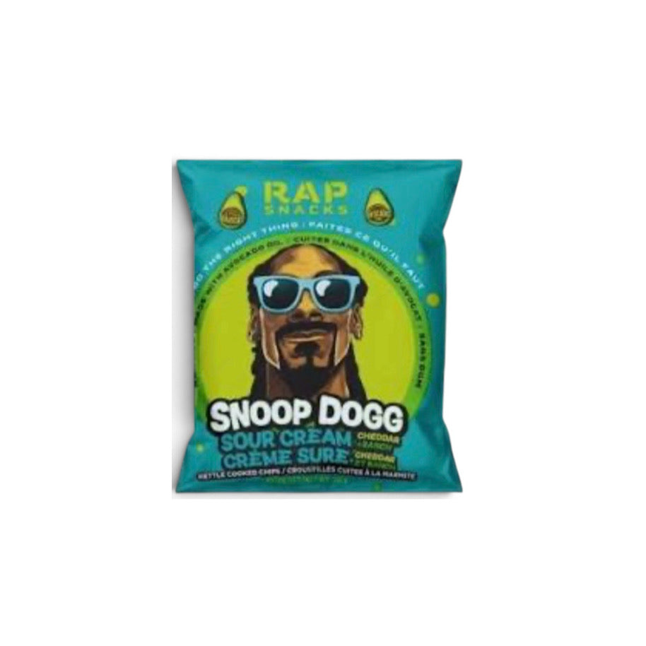 Rap Snacks Snoop Dogg Sour Cream Cheddar & Ranch (28g) - Canada