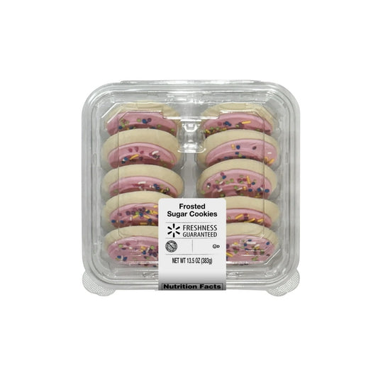 Fresh Pink Frosted Sugar Cookies (383g) - America