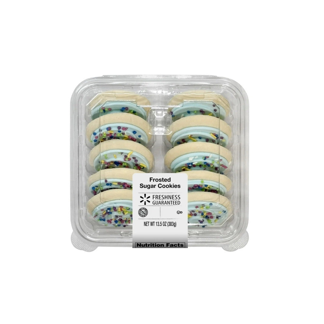 Fresh Blue Frosted Sugar Cookies (383g) - America