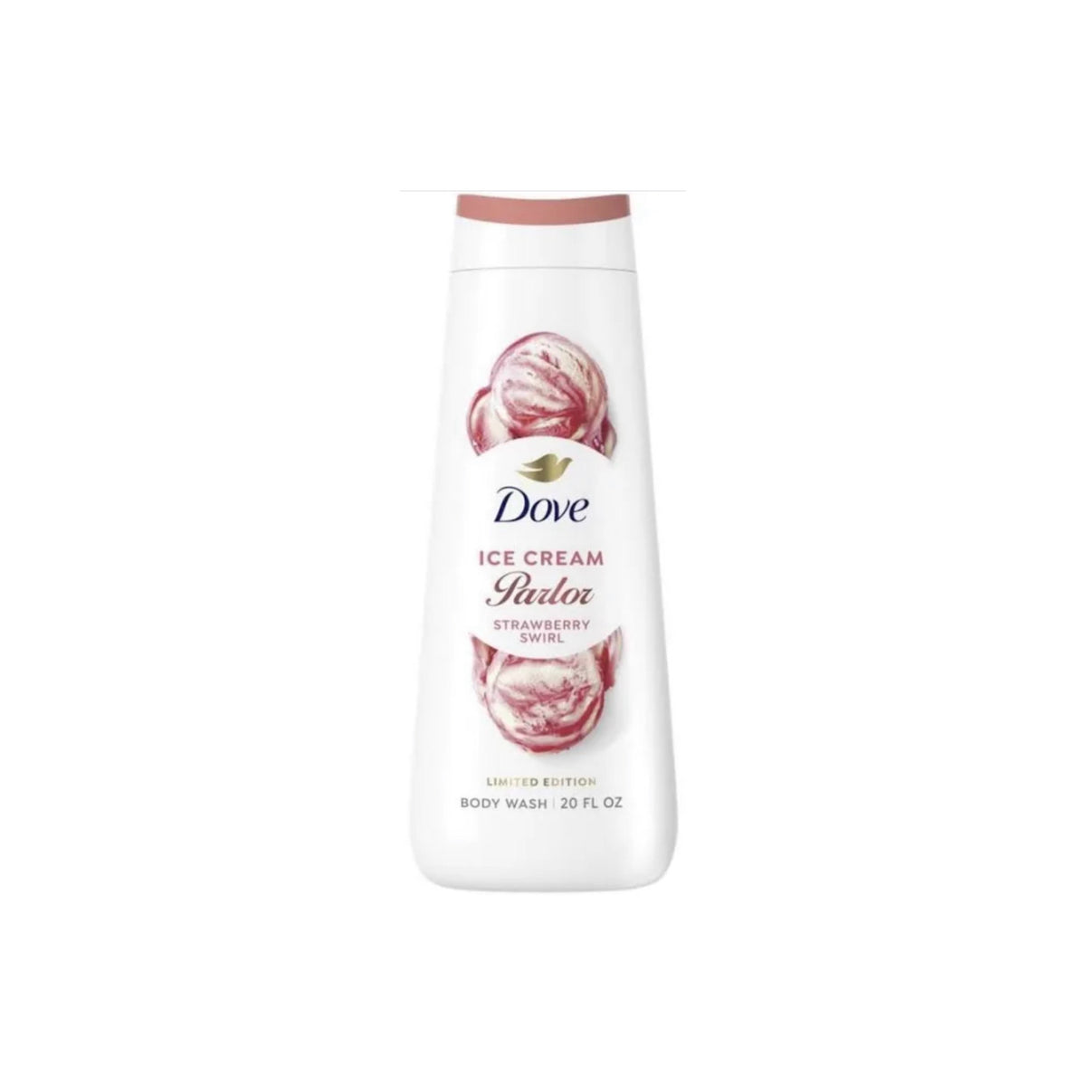 Dove Ice Cream Parlor Strawberry Swirl Body Wash (591ml) - America