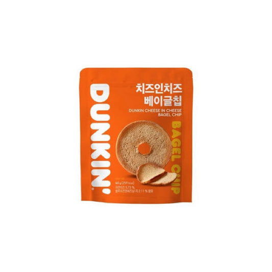 Dunkin Cheese in Cheese Bagel Chips (60g) - Korea