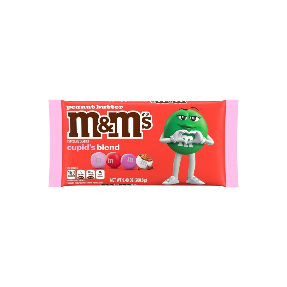 M&M’s Valentine’s Cupid’s Blend Peanut Butter Chocolate Candies (268g) - America