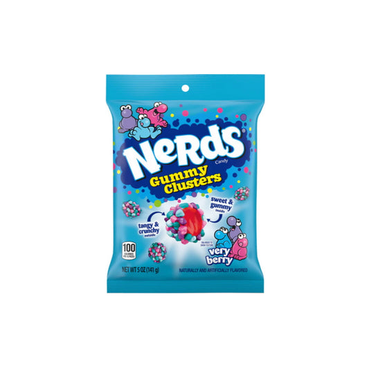 Nerds Gummy Clusters Very Berry (141g) - America