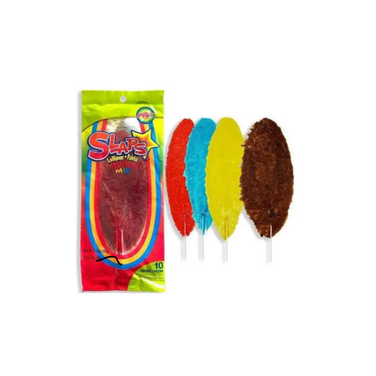 Mexican Slaps Lollipops Mixed Pack (100g) - Mexico