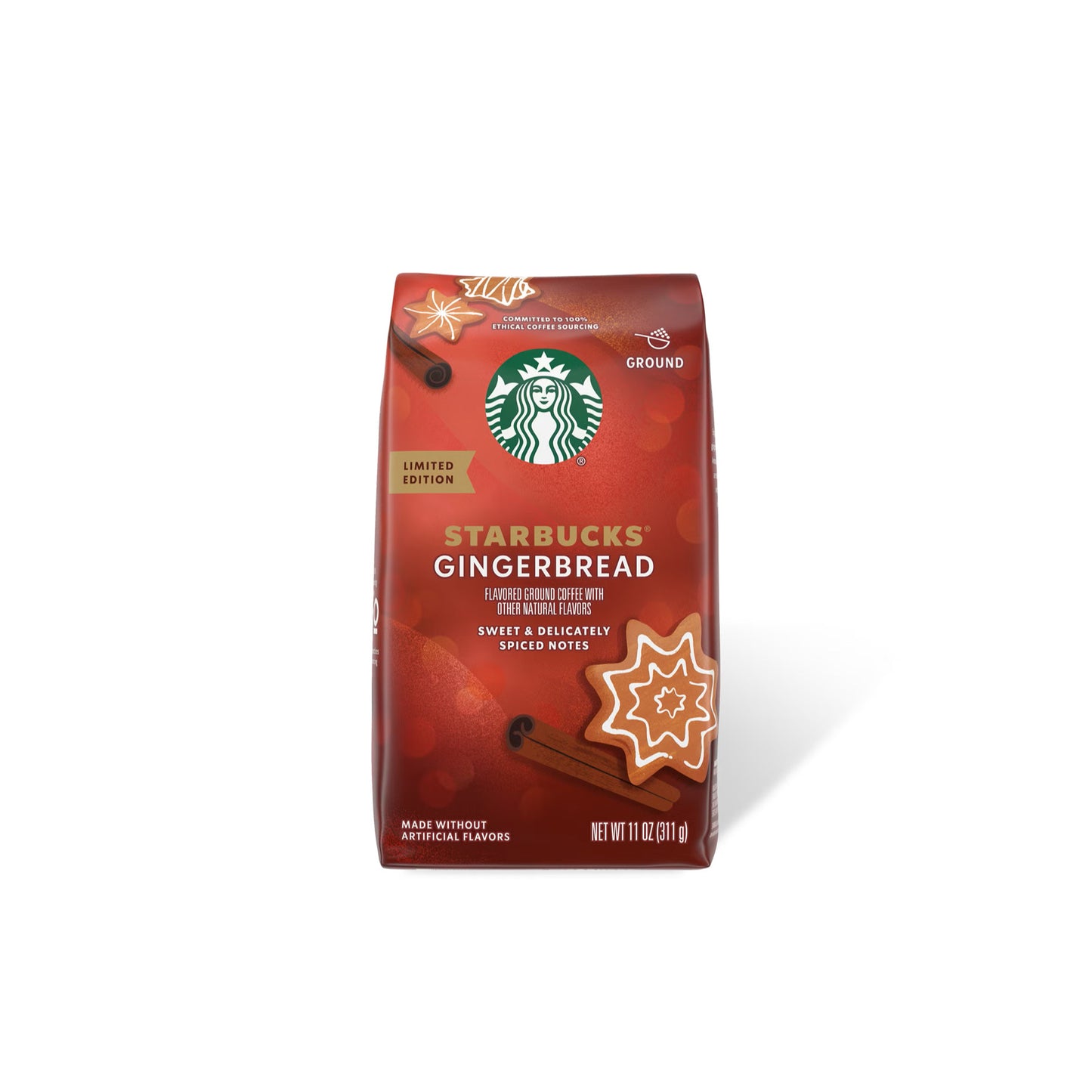 Starbucks Gingerbread Ground Coffee (311g) - America