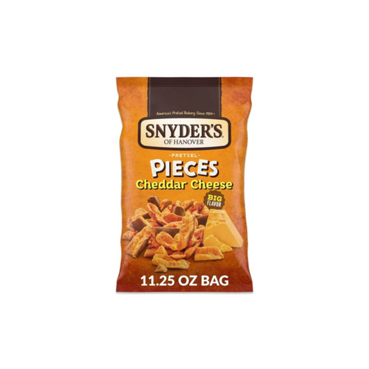 Snyders of Hanover Pretzel Pieces Cheddar Cheese (318g) - America