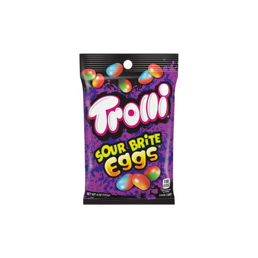 Trolli Sour Brite Eggs Peg Bag (113g) - America