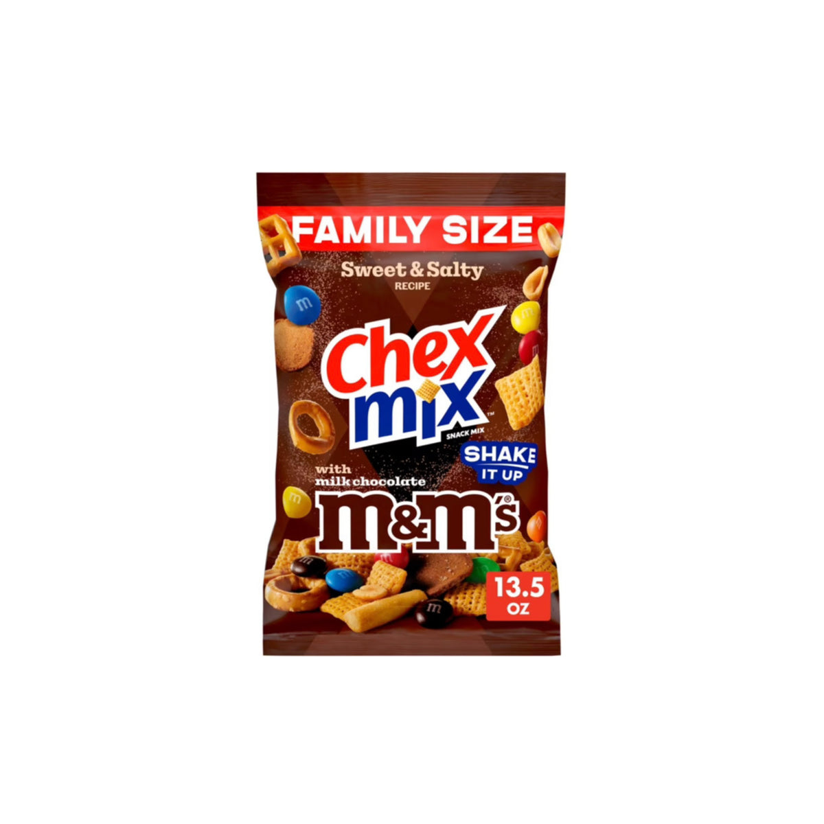 Chex Mix Sweet & Salty with M&M Milk Chocolate Family Size (382g) - America