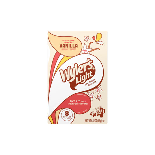 Wyler's Light Singles To Go Watertok Vanilla Drink Sachets (12g) - America