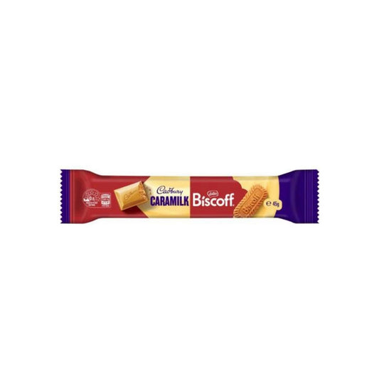 Cadbury Caramilk Biscoff Chocolate Bar (45g) - Australia