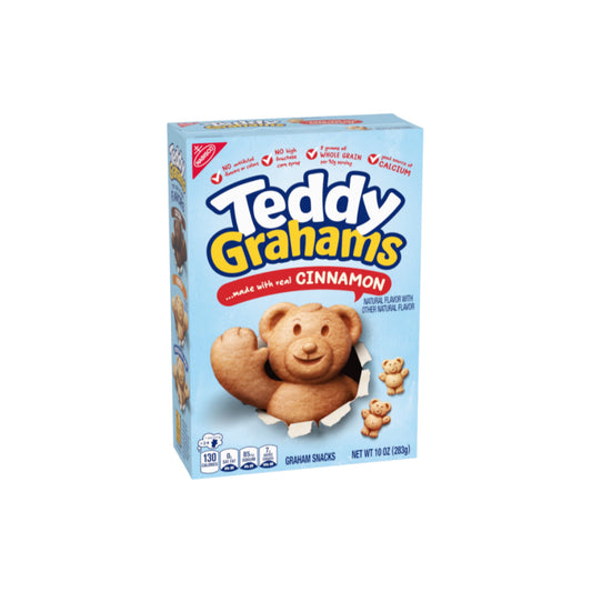 Teddy Grahams Cinnamon Cereal Snack (283g) - America