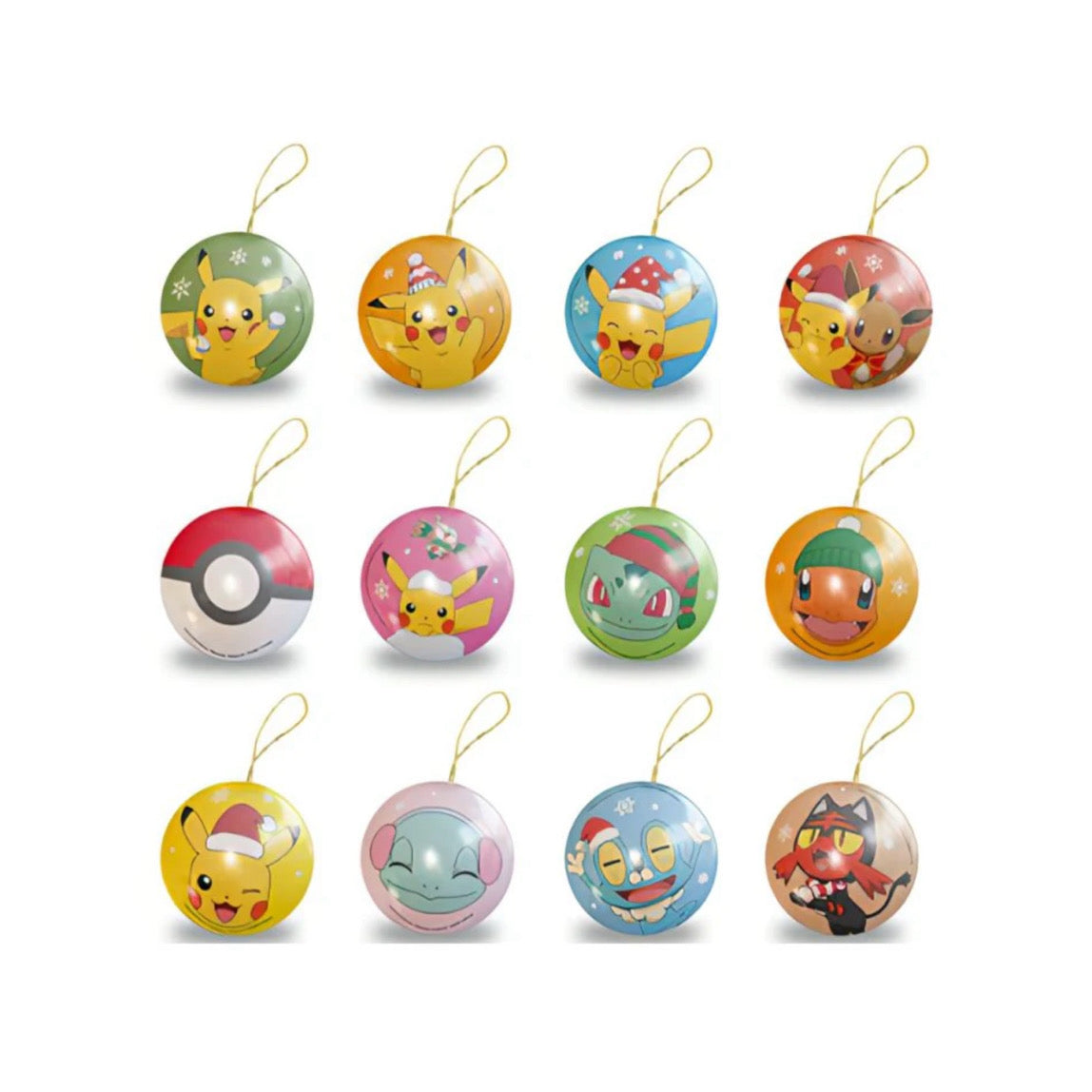 Pokemon Christmas Baubles (5g) - America