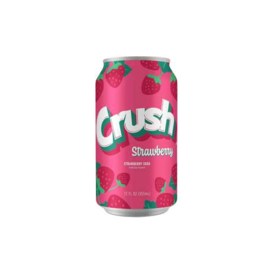 Crush Strawberry Soda Can (355ml) - America