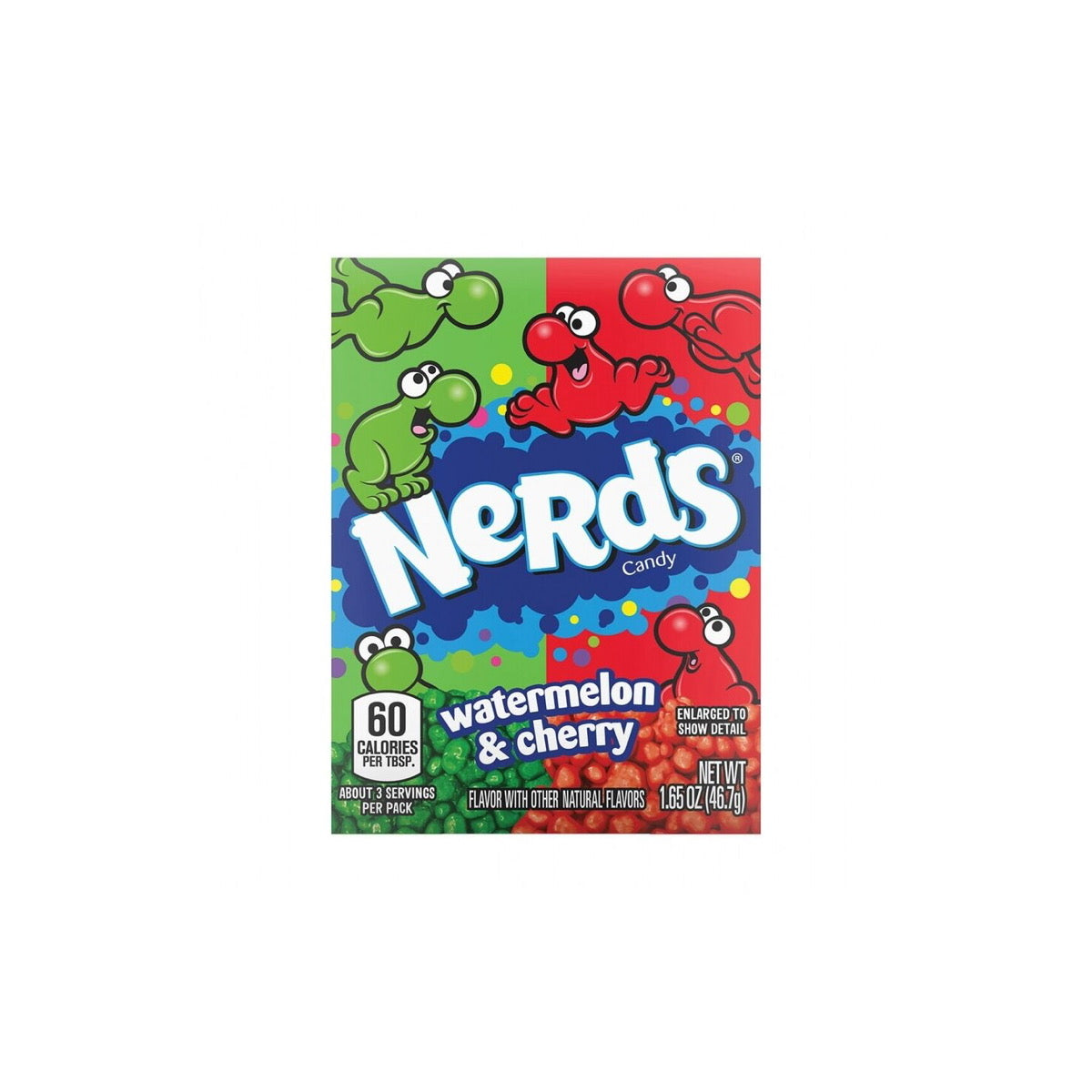 Nerds Watermelon & Cherry Box (46g) - America