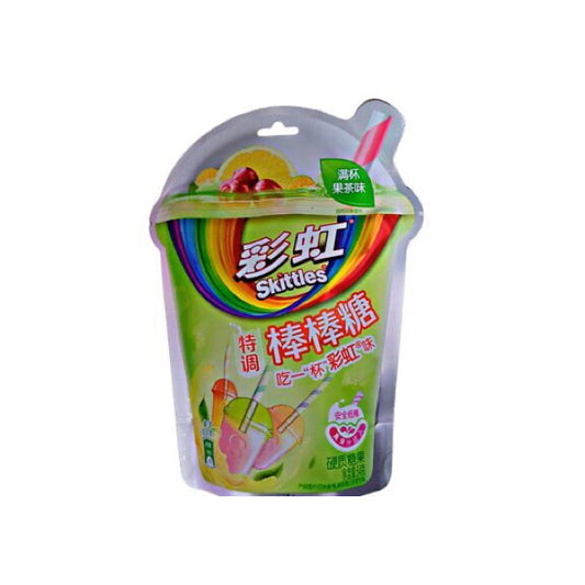 Skittles Green Tea Lolipops (54g) - China